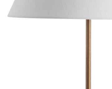 Miami 29" Minimalist Resin/Metal LED Table Lamp - JONATHAN Y